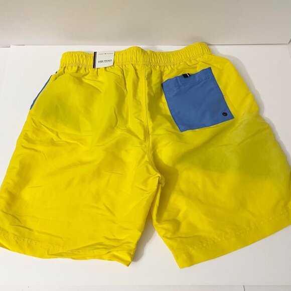 Tommy Hilfiger Yellow Swim Trunks Mens Size Medium - Picture 10 of 15